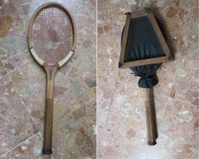Ancienne raquette tennis d'occasion  Neuville-aux-Bois