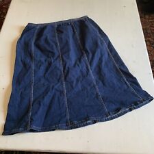 Vtg denim skirt for sale  Indianapolis