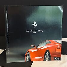 2005 ferrari range for sale  CHELTENHAM
