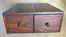 Oak drawer card for sale  Drexel