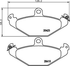 lotus elise brake pads for sale  LANCING