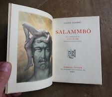 Salammbo flaubert editeur d'occasion  Mirecourt