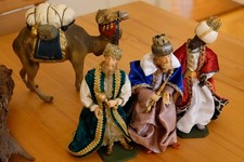 Krippenfiguren heilige könige gebraucht kaufen  München