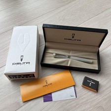 Caneta-tinteiro Delta coleção vintage branca, usado comprar usado  Enviando para Brazil