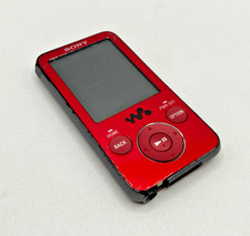 Sony Walkman NWZ-6436F Digital Media Player Red Reader mp3 Used Working na sprzedaż  Wysyłka do Poland