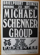 Cartaz original de concerto em serigrafia Michael Schenker Group '81 Brielpoort comprar usado  Enviando para Brazil