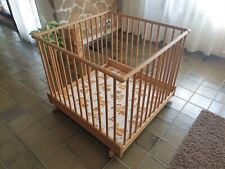 Laufstall gitter holz gebraucht kaufen  Halle