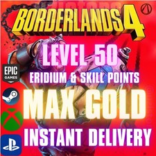Borderlands 4 | MAX POZIOM 50 | MAX ERIDIUM, MAX PIENIĄDZE I PUNKTY UMIEJĘTNOŚCI | TEGO SAMEGO DNIA na sprzedaż  Wysyłka do Poland
