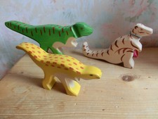 Holztiger figuren dinosaurier gebraucht kaufen  Deutschland