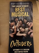 Outsiders broadway tour for sale  Buffalo