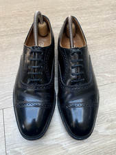 Mens black leather for sale  LEIGH-ON-SEA
