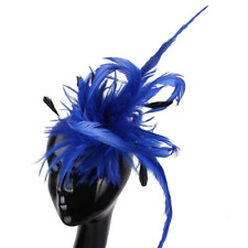 Usado, Novo acessório fascinador de penas de cabelo dança casamento clipe de cabelo festa cocar comprar usado  Enviando para Brazil
