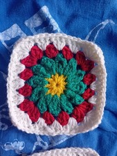 Christmas granny square usato  San Colombano Certenoli