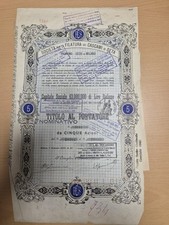 Titoli azionari nominativo usato  Brindisi