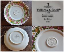 Piatto dessert villeroy usato  Capannori