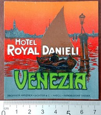 Etichetta hotel royal usato  Brindisi