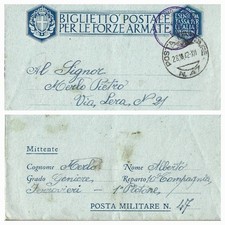 Ww2 franchigia militare usato  Novate Mezzola