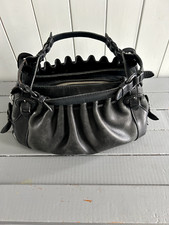Sac cuir noir d'occasion  Serris