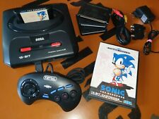 Consola SEGA Mega Drive 2 Con Sonic The Hedgehog 1 Y 3 Juegos Más comprar usado  Enviando para Brazil