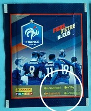 1 PACKET PANINI FAMILY EURO FRANCE 2016 FRENCH TEAM CARREFOUR EXPRESS BUSTINA V3 comprar usado  Enviando para Brazil