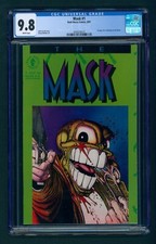 Usado, Mask #1 (1991, Dark Horse Comics) CGC 9.8 Branco! 1º Tenente Kellaway como A Máscara! comprar usado  Enviando para Brazil