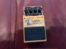 Boss AC-3 Acoustic Simulator 2006 - Presente - Amarelo, usado comprar usado  Enviando para Brazil