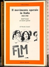 Movimento operaio italia usato  Ariccia