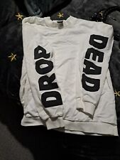 Drop dead sweatshirt for sale  ROTHERHAM