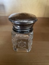 Silver lidded glass for sale  BELFAST
