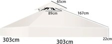 Gazebo canopy replacement for sale  HIGH WYCOMBE