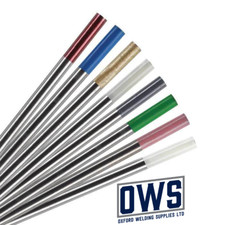 5 x eletrodo de tungstênio de soldagem TIG 2,4mm x 150mm VERMELHO, BRANCO, OURO, CINZA etc. comprar usado  Enviando para Brazil