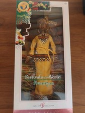 Barbie Kwanzaa 2006 Festival of the World NRFB - Edizione da Collezione NRFB na sprzedaż  Wysyłka do Poland