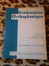Rééducation orthophonique 19 d'occasion  Isigny-le-Buat