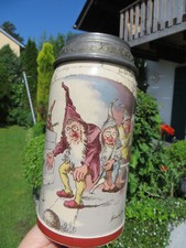 Bierkrug mettlach kegelde gebraucht kaufen  Kaufbeuren