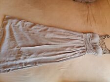 Abendkleid lang grau gebraucht kaufen  Velburg