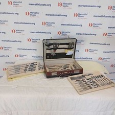 Valigia vintage posateria usato  Cambiago