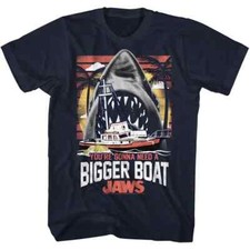 Camiseta Adulta Clássica Barco Maior 50º Aniversário Jaws comprar usado  Enviando para Brazil