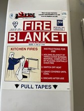 Fire blanket size for sale  LONDON