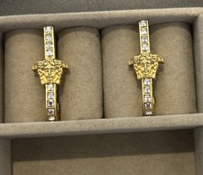 Versace gold crystal for sale  HULL