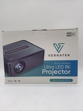 Projetor Inteligente 4K Quad Core Android 9 5G WIFI LED 8K Vídeo Full HD 1080P Casa  comprar usado  Enviando para Brazil