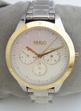 HUGO BOSS RELÓGIO FEMININO AMIGO 1540090 PULSEIRA DE AÇO INOXIDÁVEL OURO GENUÍNO comprar usado  Enviando para Brazil