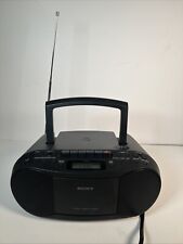 Sony CFD-S70 Negro Batería Eléctrica CD Cassette-Cortador Estéreo Boom Box Radio segunda mano  Embacar hacia Mexico