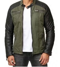 Biker jacke kunstlederjacke gebraucht kaufen  Pulheim