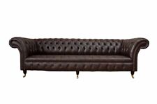 Sofa 4-osobowa Chesterfield Kanapa Luksusowa 245cm Skórzana sofa Kanapa Kanapa na sprzedaż  PL