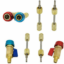 Aire acondicionado coche R134a aire acondicionado 1/4" SAE núcleo válvula removedor aguja herramientas instaladoras segunda mano  Embacar hacia Mexico