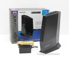 Roteador Modem a Cabo WiFi NETGEAR CAX30 AX2700 Nighthawk DOCSIS 3.1 2.7Gbps comprar usado  Enviando para Brazil