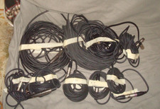 Microphone cables 100 for sale  Charlotte