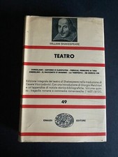 einaudi nue shakespeare usato einaudi nue shakespeare usato Torino