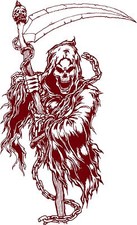 Grim reaper skull for sale  Chatsworth