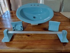 Blue bathroom vanity for sale  Warner Robins